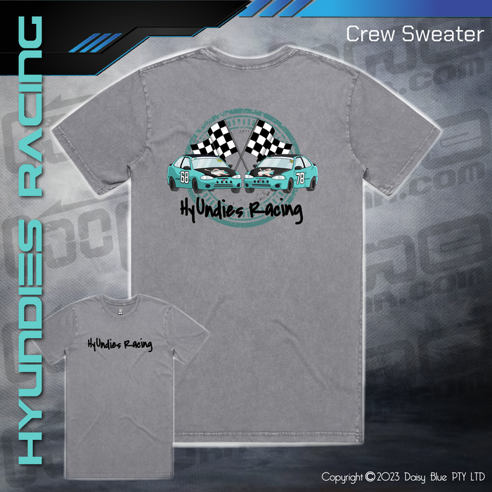 Stonewash Tee - Hyundies Racing