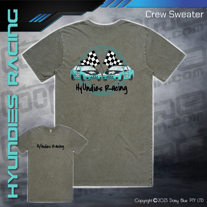 Stonewash Tee - Hyundies Racing