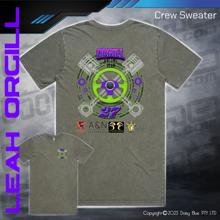 Stonewash Tee - Leah Orgill