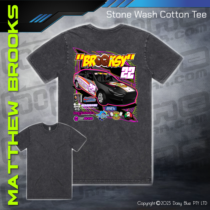 Stonewash Tee - Matthew Brooks