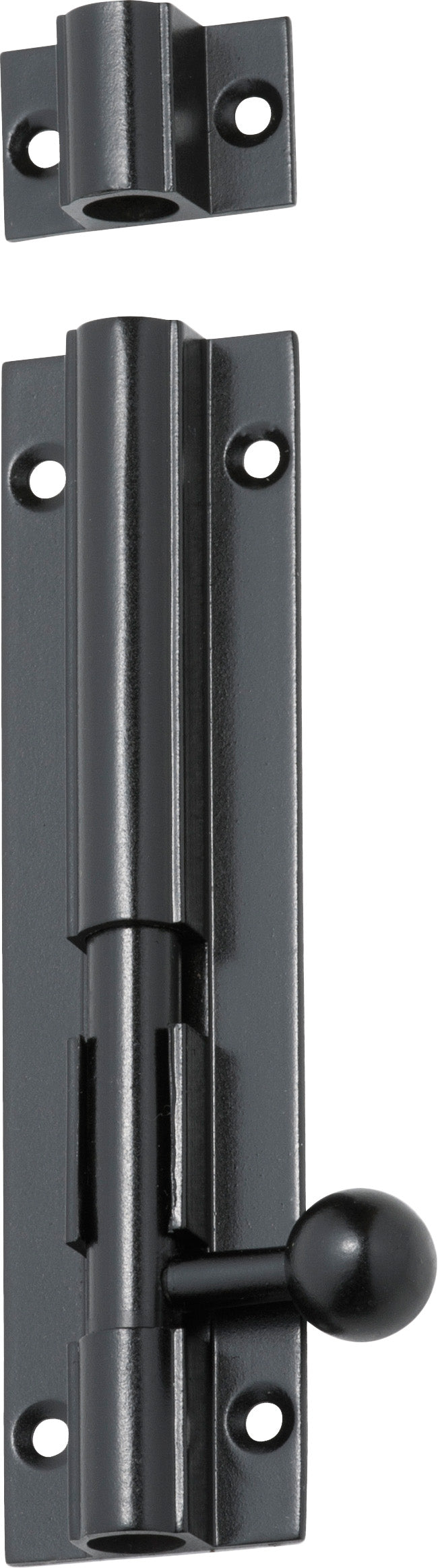 100mm / Matt Black