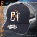 STRIPE Trucker Cap - C&T Roofing