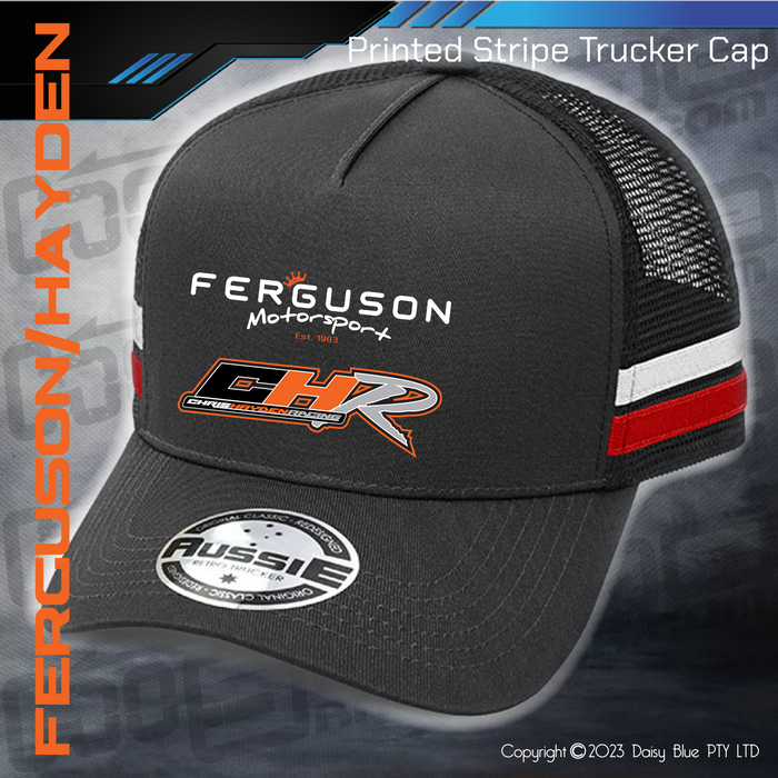 STRIPE Trucker Cap - Ferguson/Hayden