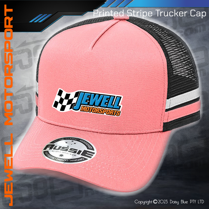 STRIPE Trucker Cap - Jewell Motorsport