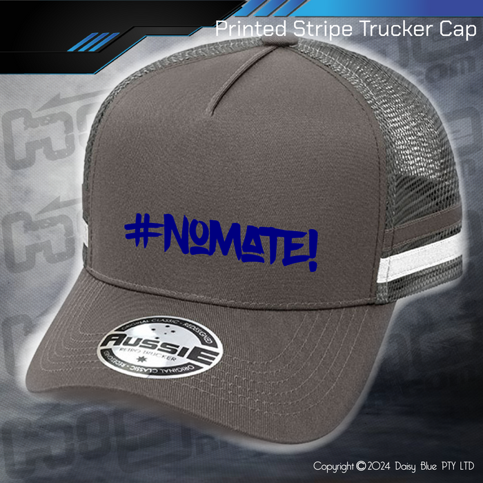 STRIPE Trucker Cap - #nomate!