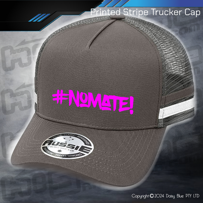 STRIPE Trucker Cap - #nomate!