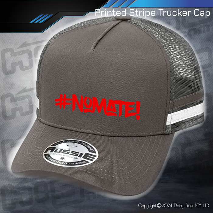 STRIPE Trucker Cap - #nomate!