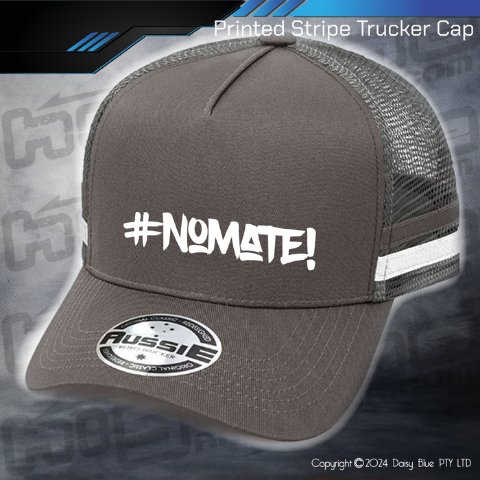 STRIPE Trucker Cap - #nomate!