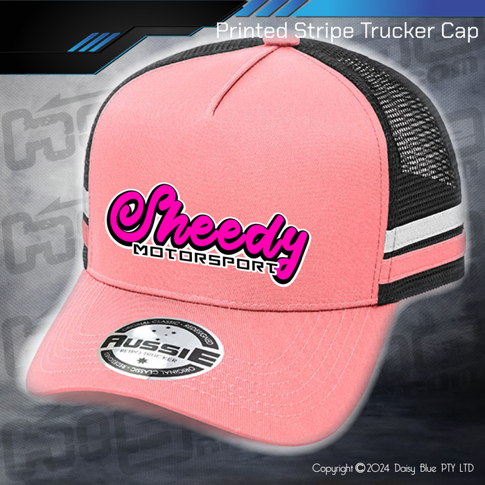 STRIPE Trucker Cap - Sheedy Motorsport