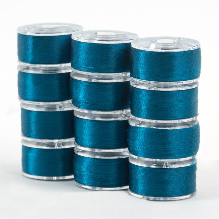 Super Bobs Poly 12pk A-Style/Class 15 #611 Turquoise