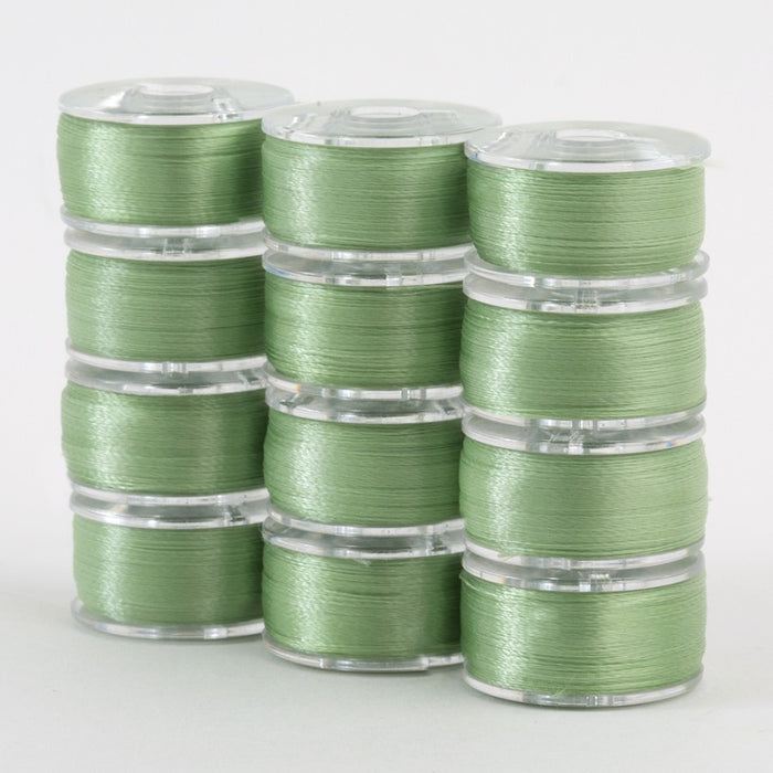 Super Bobs Poly 12pk A-Style/Class 15 #614 Light Green