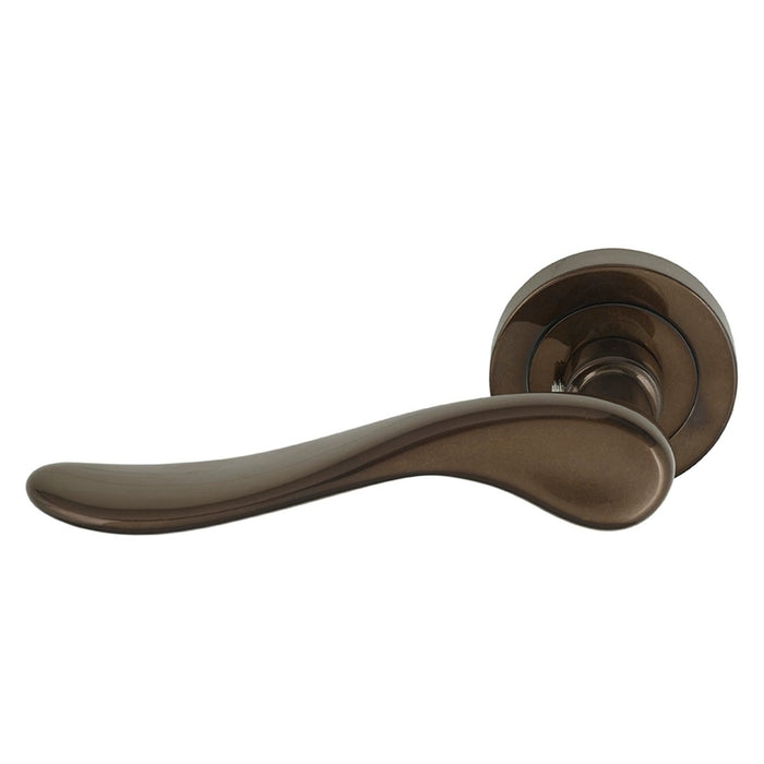Lever Set / Antique Bronze - Gloss Lacquered (Special Order)