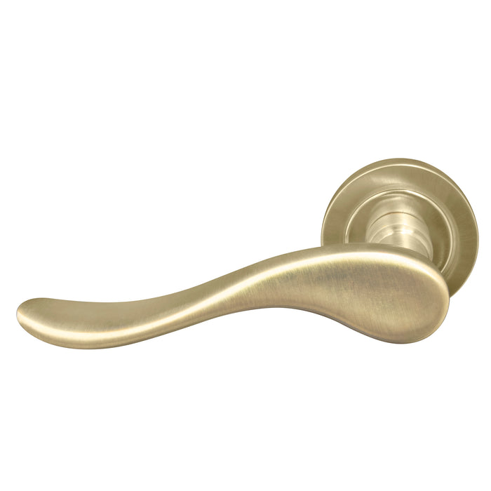 Dummy Lever - Right Hand / Unlacquered Satin Brass - Living finish (Special Order)