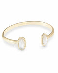 The Kendra Scott - Elton Gold Cuff Bracelet - Mother of Pearl - Findlay Rowe Designs