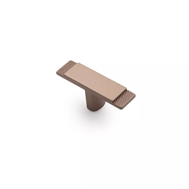 60mm T Knob / Matt Rose Gold