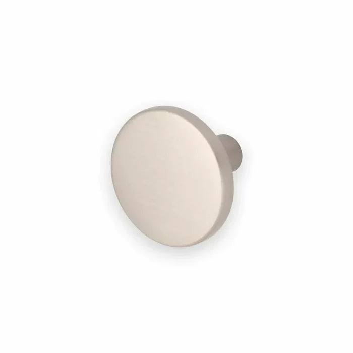 35mm Round Knob / Dull Brushed Nickel
