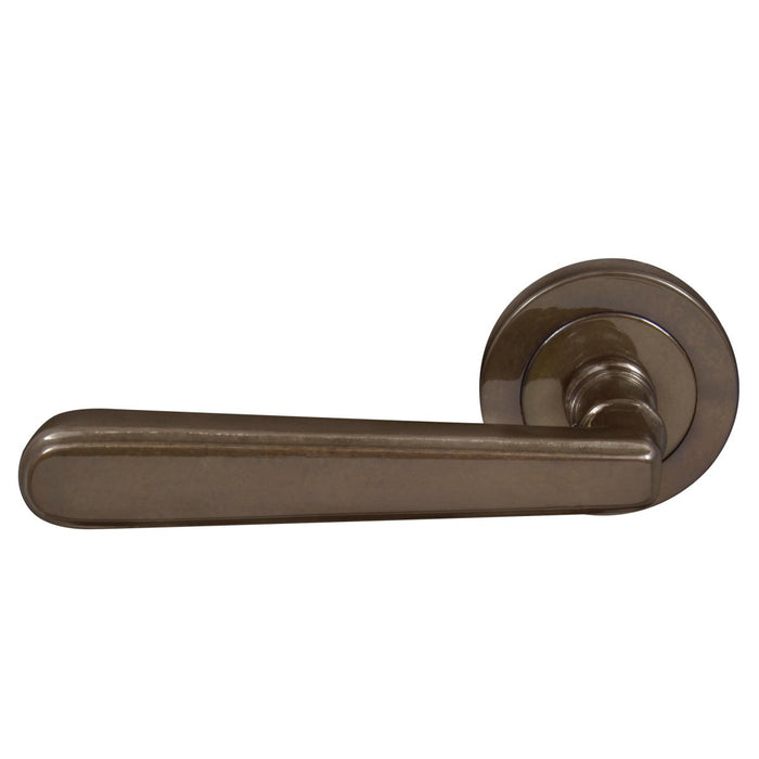Lever Set / Antique Bronze - Gloss Lacquered (Special Order)