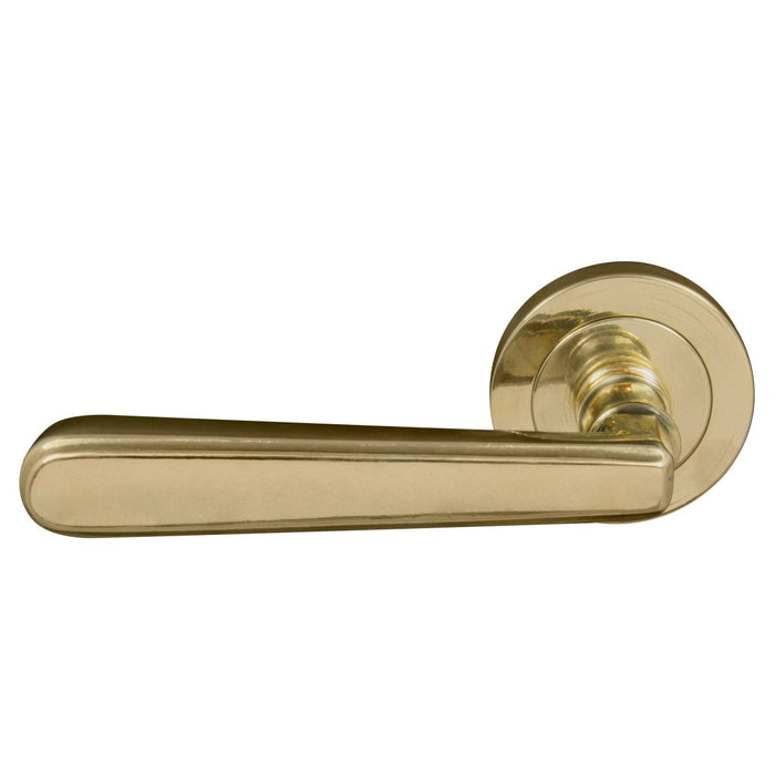 Lever Set / Polished Brass - Gloss Lacquered (Special Order)