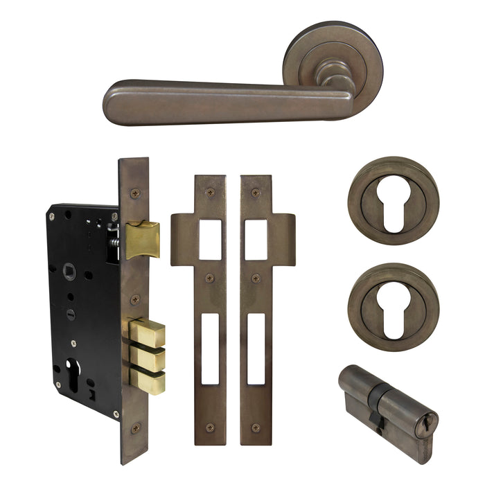 Entrance E85 Set - Key/Key / Natural Bronze - Living finish (Special Order)