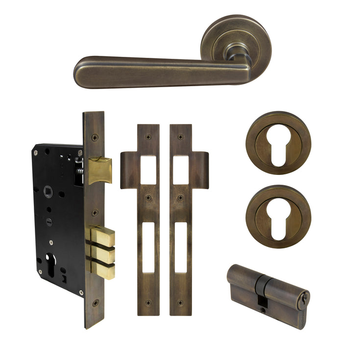 Entrance E85 Set - Key/Key / Oil Rubbed Bronze - Living finish (Special Order)
