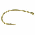 Umpqua TMC2488 bronze fine wire short shank curved fly fishing hooks