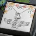 To My Beautiful Mom - Thanks -Forever Love Necklace💕
