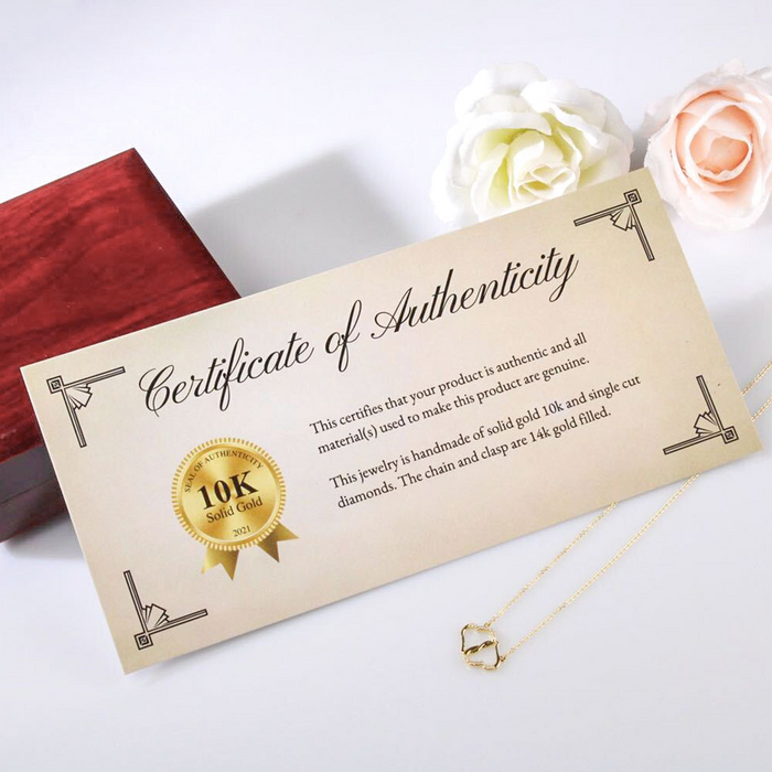 To My Granddaughter-Beautiful-Everlasting Love Necklace