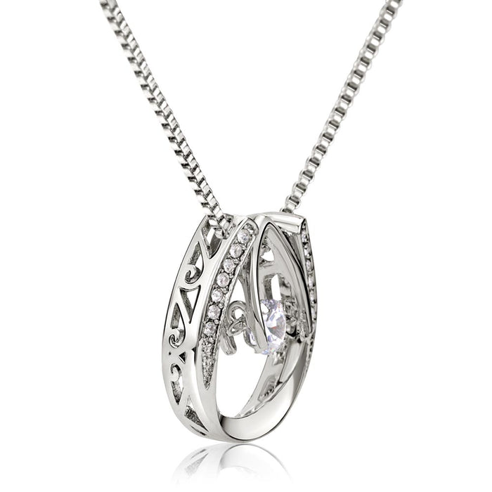 To My Lovely Daughter-Lucky Pendant Necklace