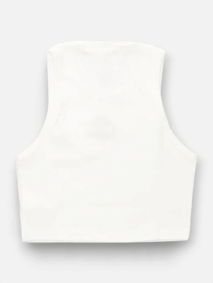 Top Kappa 222 Banda Fiure Blanco