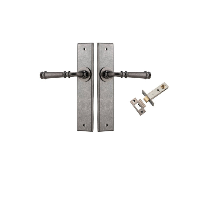Distressed Nickel / Passage Set (Latch Included)