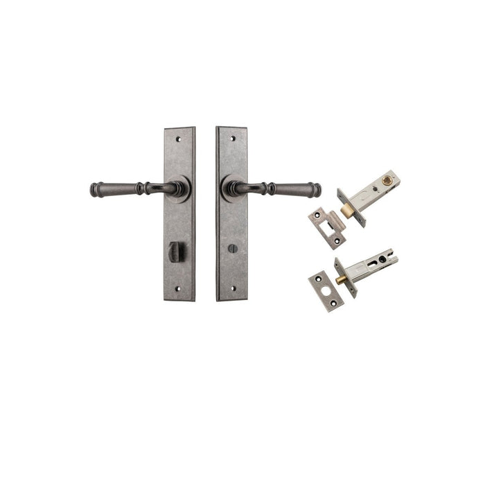 Distressed Nickel / Privacy Kit (Bolt and Latch Included)