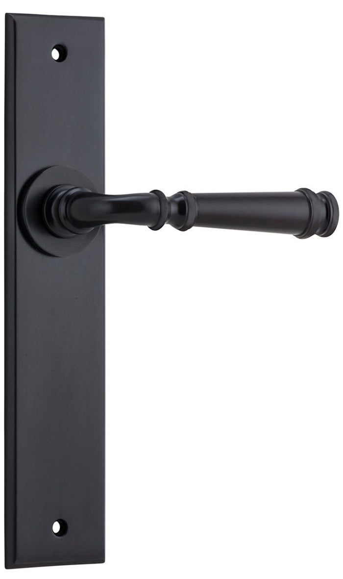 Verona Lever - Chamfered Backplate - Entry - Point - 12786 - Iver
