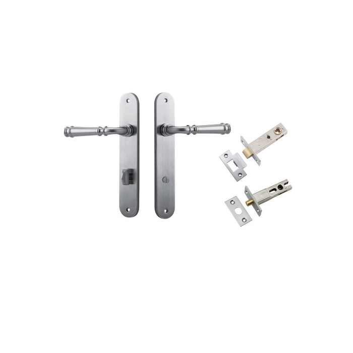 Brushed Chrome / Privacy Kit (Bolt and Latch Included)