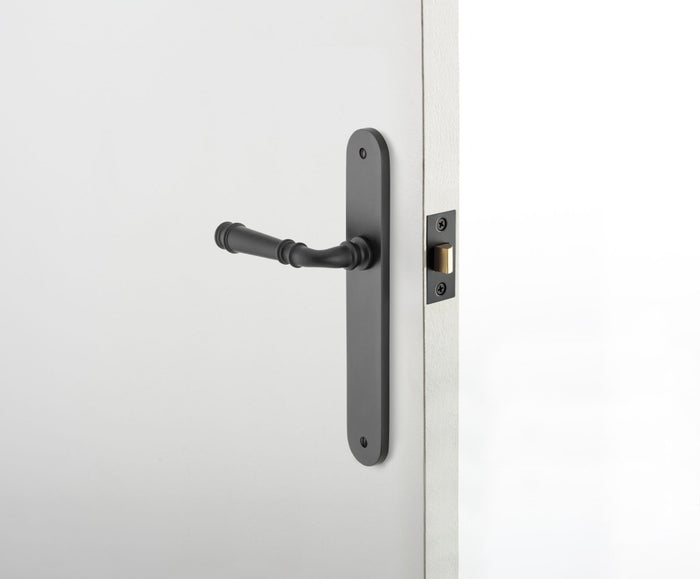 Verona Lever - Oval Backplate - Entry - Point - 13230 - Iver