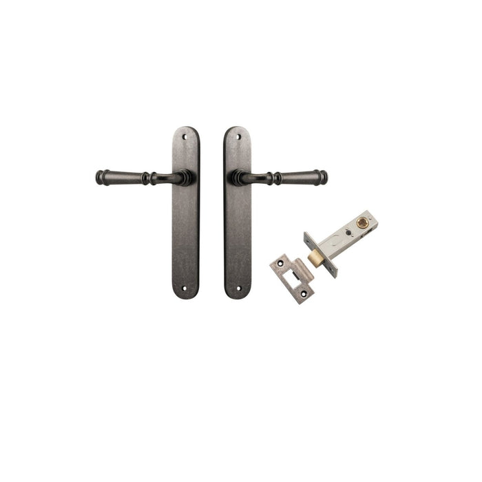 Distressed Nickel / Passage Set (Latch Included)