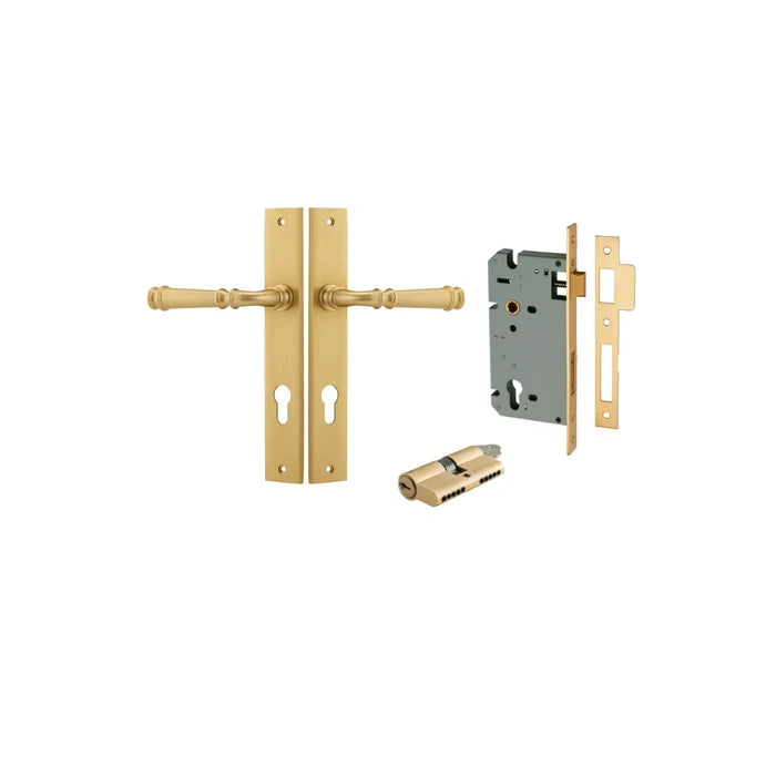 Brushed Brass / Brushed Brass / Key/Key Enterance