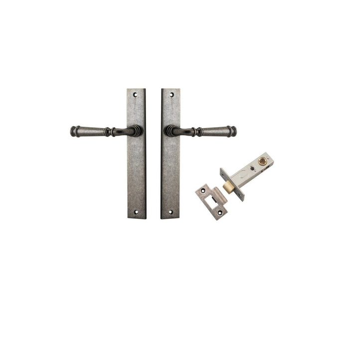 Distressed Nickel / Passage Set (Latch Included)