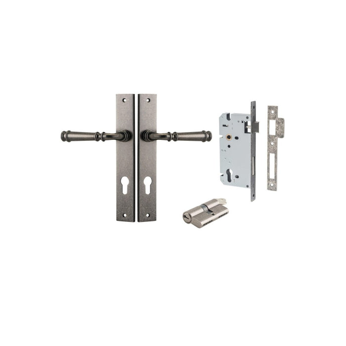Distressed Nickel / Key/Key Entrance Set (Lock & Key Cylinder Included)