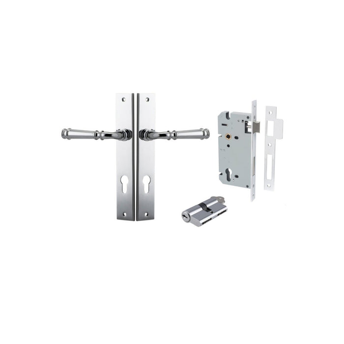 Polished Chrome / Key/Key Entrance Set (Lock & Key Cylinder Included)
