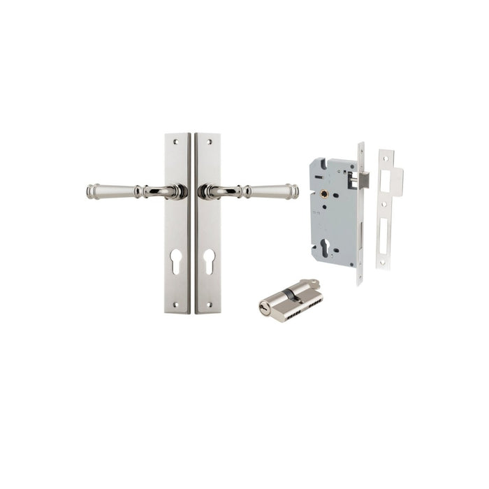 Polished Nickel / Key/Key Entrance Set (Lock & Key Cylinder Included)