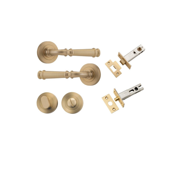 Brushed Brass / Privacy Set (Latch & Bolt Included)