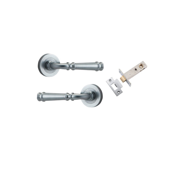 Brushed Chrome / Passage Set (Latch Included)