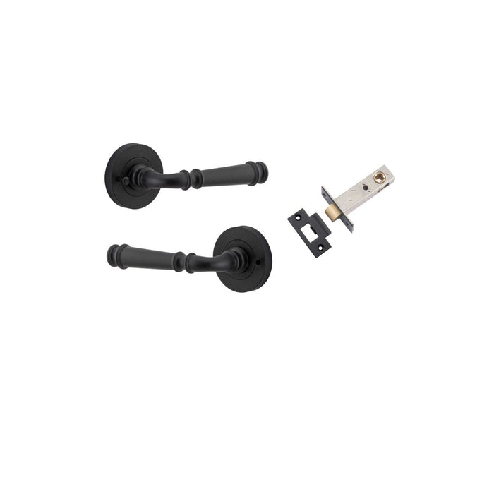 Matt Black / Inbuilt Privacy Set (Latch Included)
