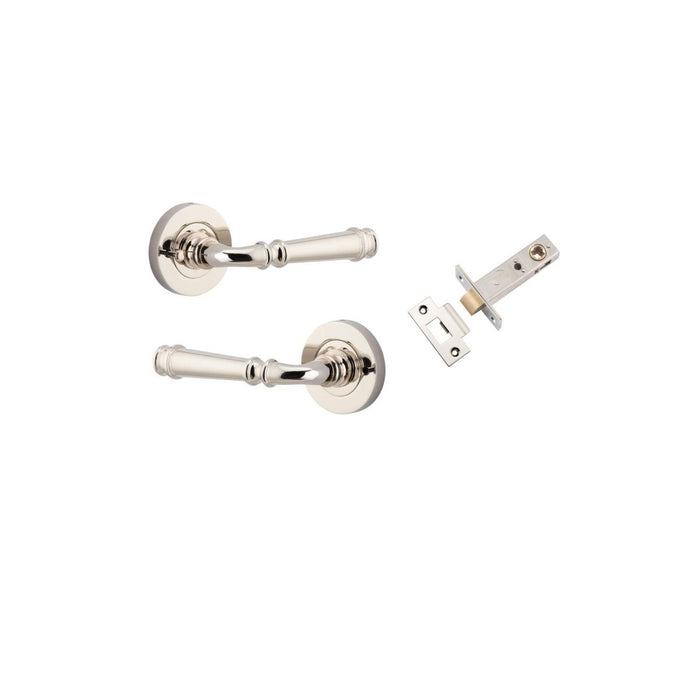Polished Nickel / Inbuilt Privacy Set (Latch Included)