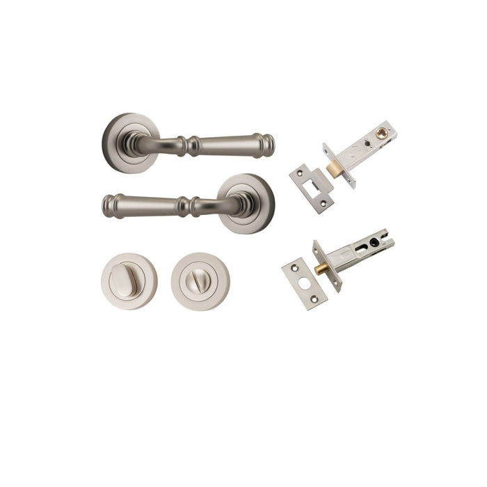 Satin Nickel / Privacy Set (Latch & Bolt Included)