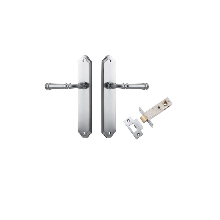 Brushed Chrome / Passage Set (Latch Included)