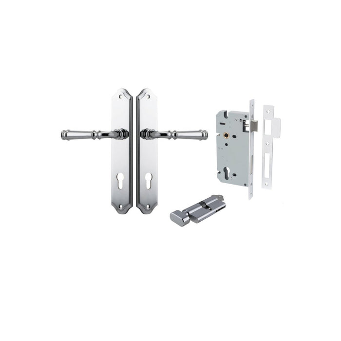 Polished Chrome / Key/Turn Entrance Kit (Lock & Key Cylinder Included)