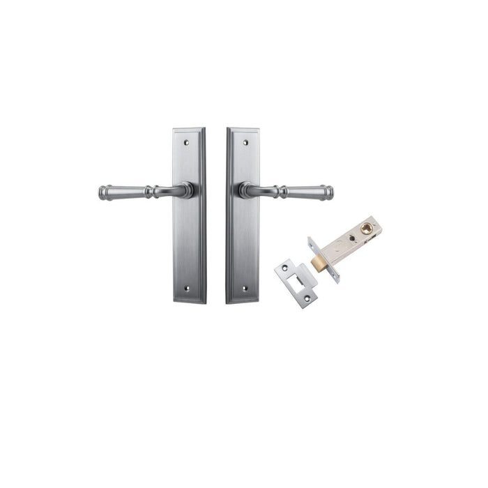 Brushed Chrome / Passage Set (Latch Included)