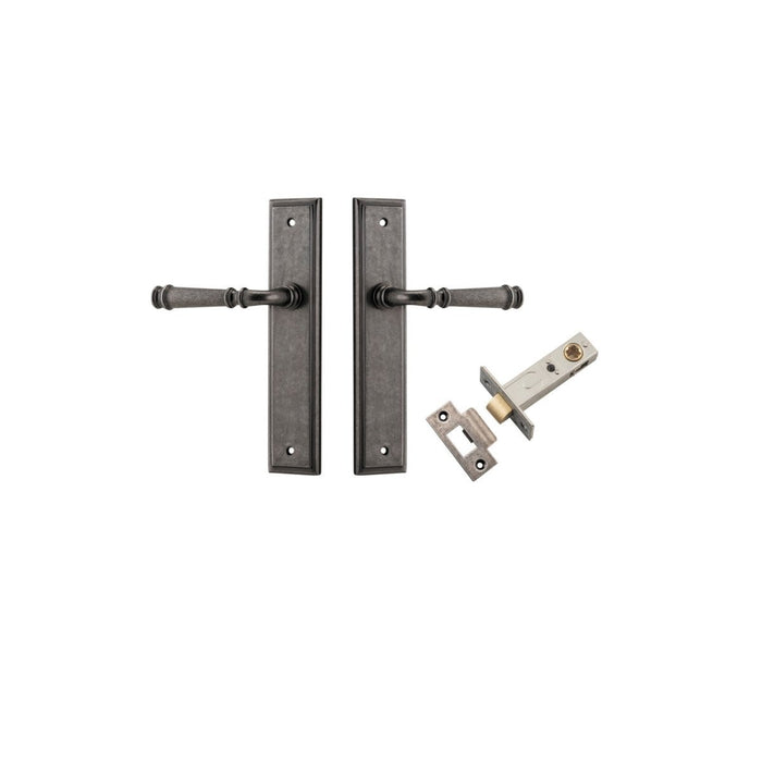 Distressed Nickel / Passage Set (Latch Included)