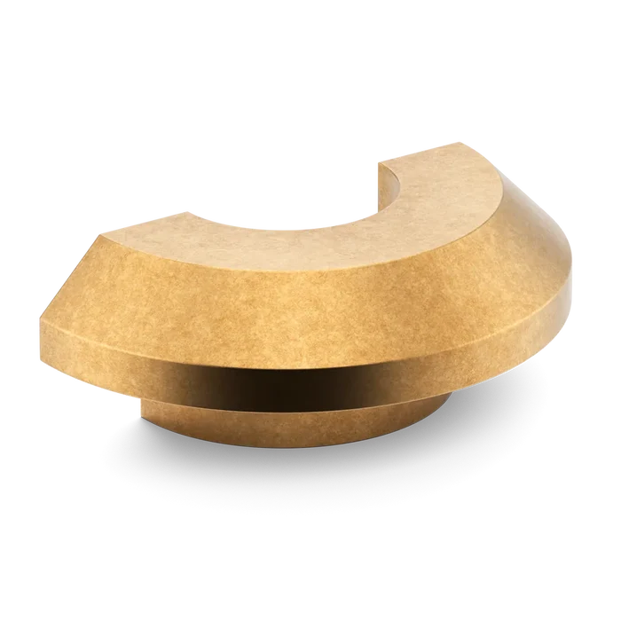 Victoria Plain C-Pull Handle By Armac Martin